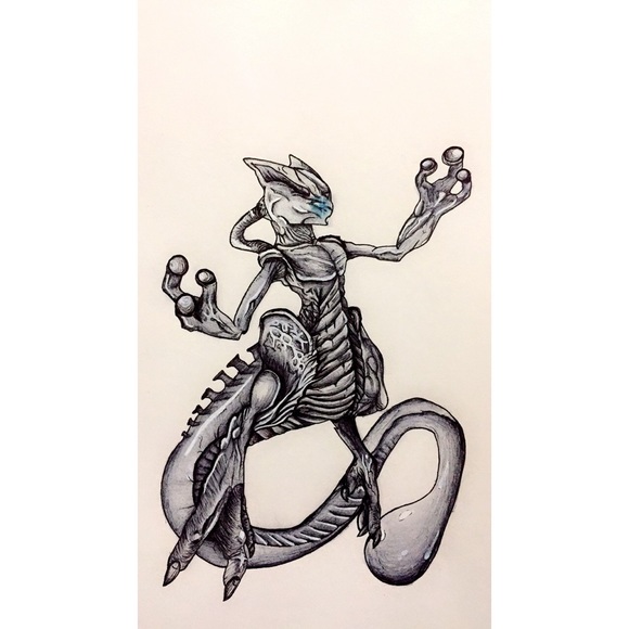 Mewtwo Art Picture - Picture 1 of 2